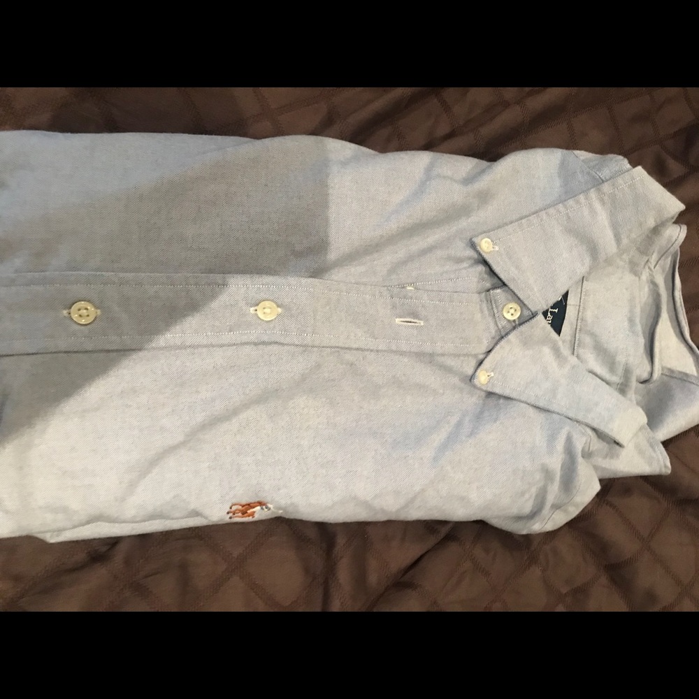 Short Sleeve Ralph Lauren Polo button down. XL